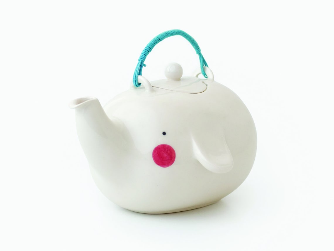 Elephant teapot Etsy