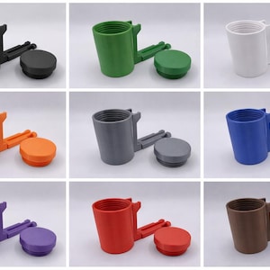 M.O.L.L.E / MOLLE Tactical Basic Canister with Screw-On Lid image 3