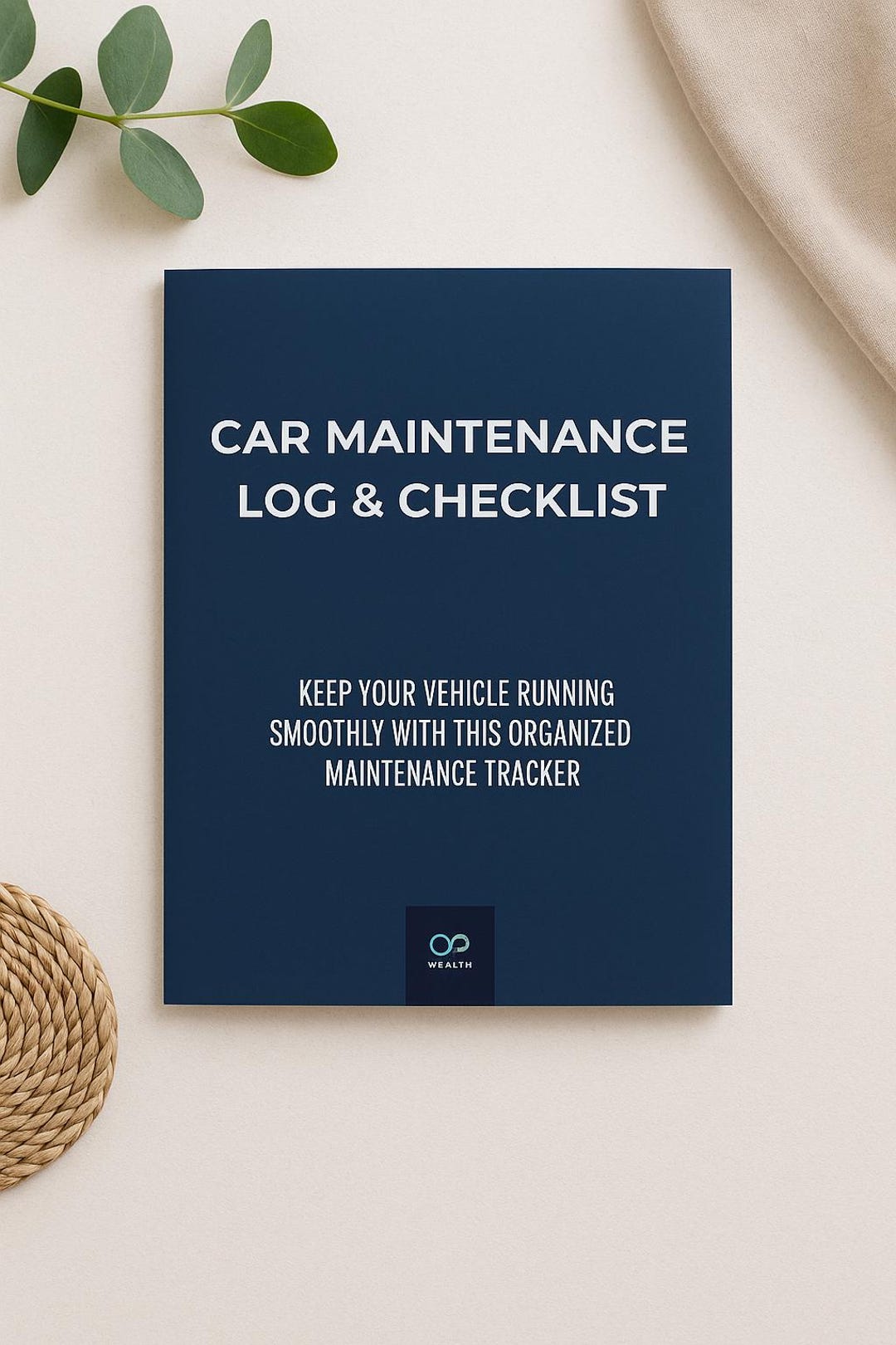 Car Maintenance Log & Checklist – Printable Vehicle Service Tracker ...