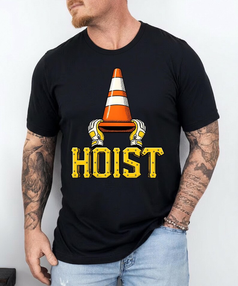 HOIST The Traffic Cone Png, Funny Pittsburgh Baseball Png, Pirates Base ball Meme Png, HOIST Meme Traffic Cone Png image 3