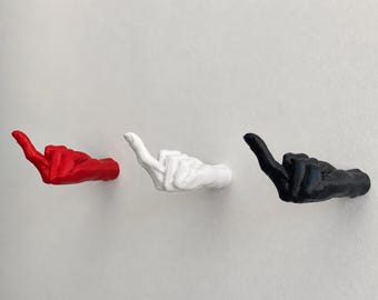 Middle Finger Wall Art, Home Decor, Modern Hand Statue, Office Humor Sign