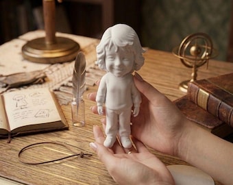 Custom 3D Printed Figurine from Photo – Personalized Mini Me Statue (10cm, 15cm, 20cm)