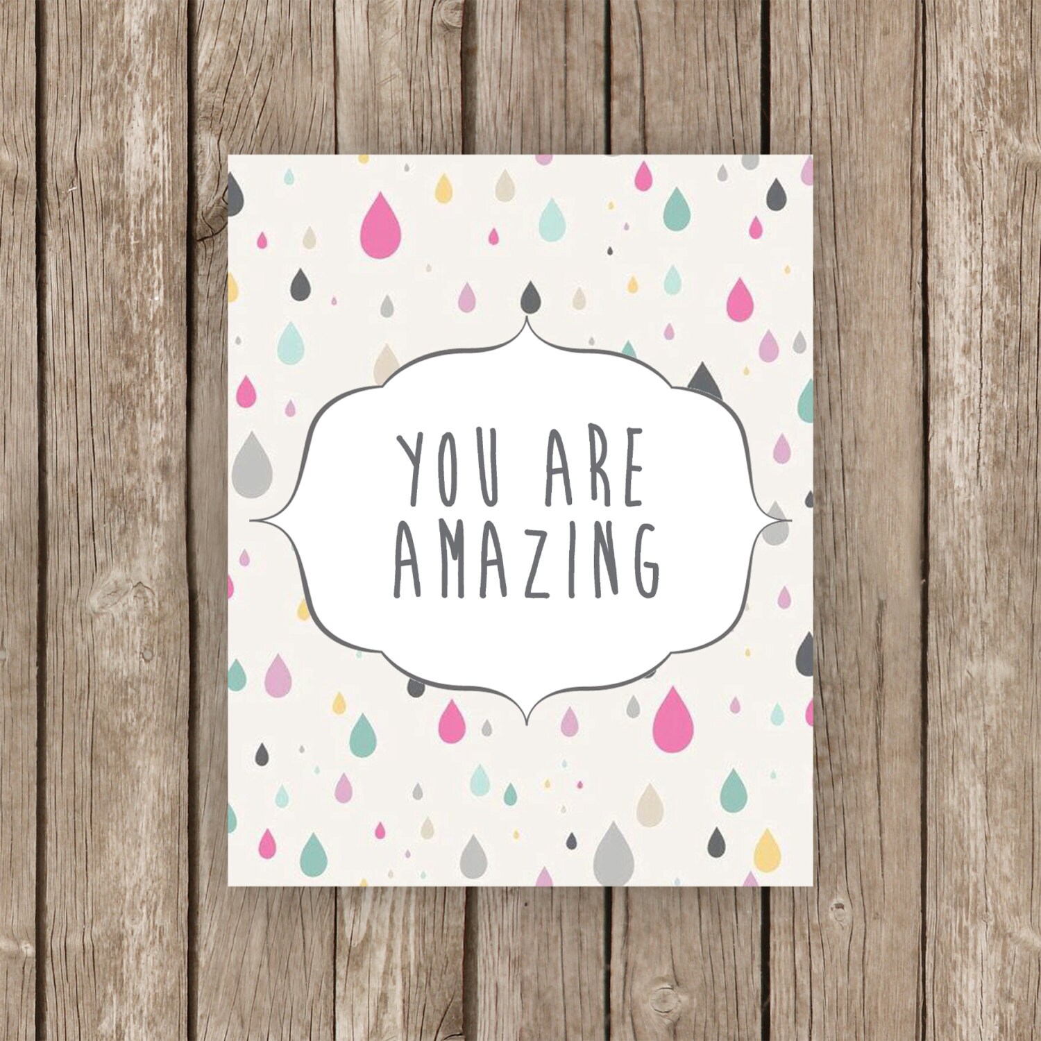 You Are Amazing Wall Art Printable Poster School Counseling Etsy