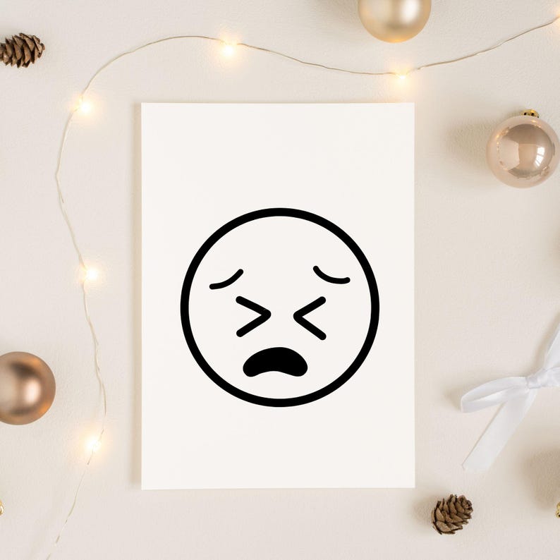 Emoji Face SVG Bundle: Cricut Cut Files, Clipart (digital Download) - Etsy