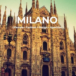 Milan Travel Guide 2026 | Luxury Digital Magazine | Curated City Guide with Interactive Map | Instant Download