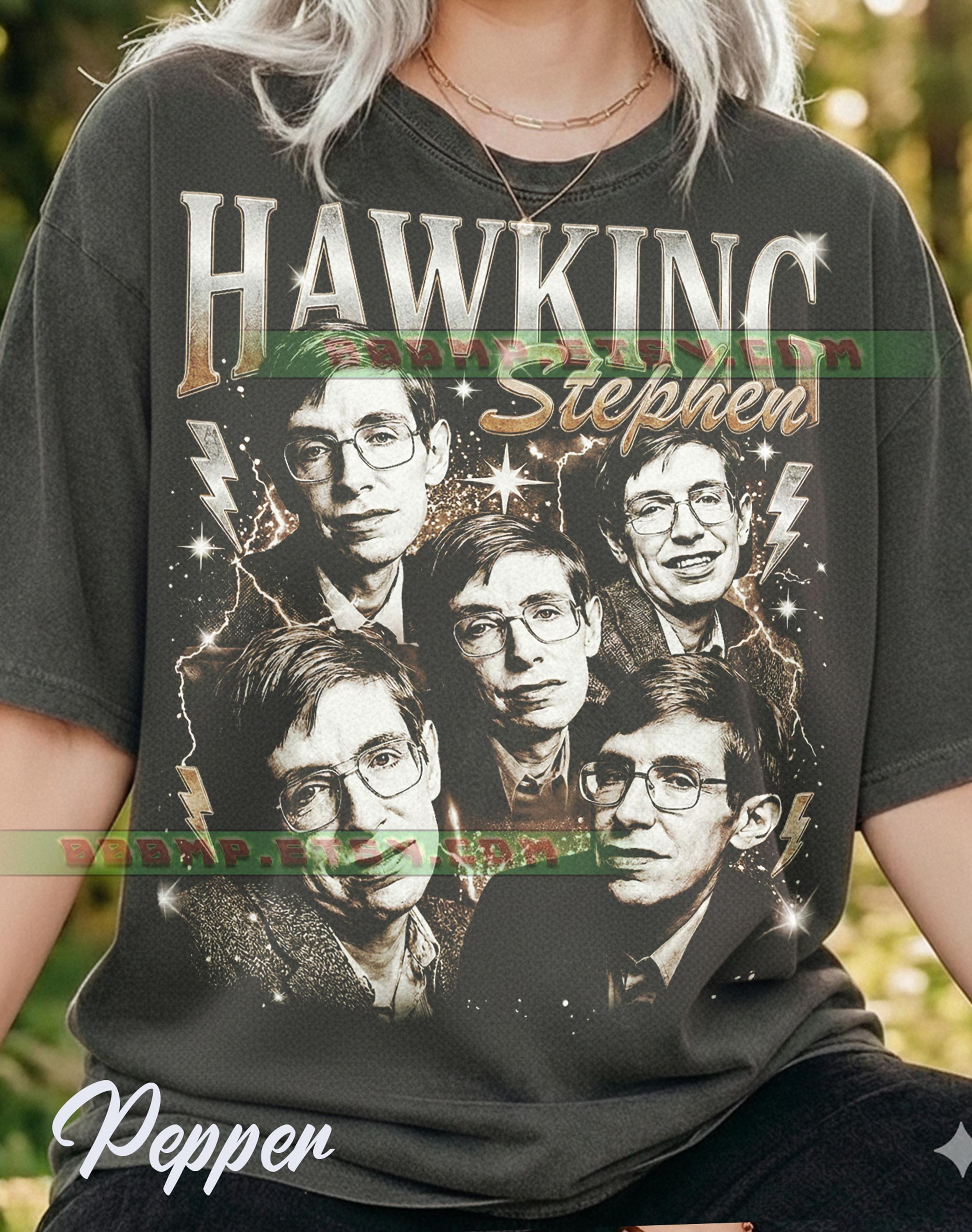 Stephen Hawking Tee - Etsy