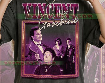 Vincent LaGuardia Gambini T-Shirt, Vintage Charakter Komödie Lawyer Star Performer T-Shirt, 90er Jahre Retro Throwback, Vincent Gambini Pullover