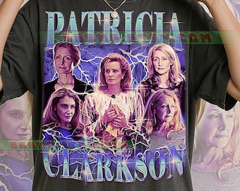 Patricia Clarkson T-Shirt, Vintage Schauspielerin Star Promi Performer Tee, 90er Jahre Retro Throwback, Patricia Clarkson Pullover