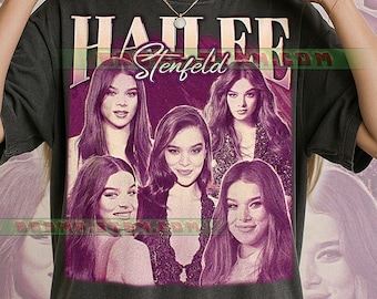 Hailee Steinfeld T-Shirt, Vintage Schauspielerin Sängerin Star Artist Tee, 90er Jahre Retro Throwback, Hailee Steinfeld Pullover