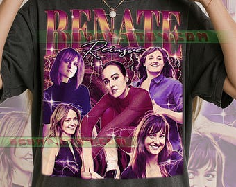 Renate Reinsve T-Shirt, Vintage Schauspielerin Star Promi Performer Tee, 90er Jahre Retro Throwback, Renate Reinsve Pullover
