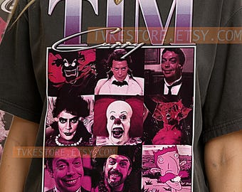 TIM CURRY T-Shirt, Vintage Actor Star Legend Performer Tee, 90s Retro Throwback, Tim Curry Sweater