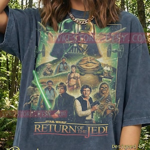 Return Of The Jedi Comfort Colors® Tshirt, St4r W4rs Vader Tees, Luke Leia Han Sweater, Galaxy Space Opera Tanktop, Retro Sci-Fi Movie
