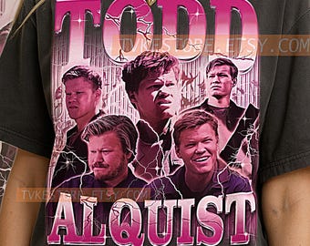 TODD ALQUIST T-Shirt, Vintage Tv Character Villain Drama Star Performer Tee, 90s Retro Throwback, Todd Alquist Sweater
