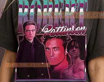 ROBERT PATTINSON T-Shirt, Vintage Actor Star Fantasy Performer Tee, 90s Retro Throwback, Robert Pattinson Sweater
