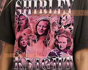 SHIRLEY KNIGHT T-Shirt, Vintage Actress Star Classic Legend Performer Tee, 90s Retro Throwback, Shirley Knight Sweater