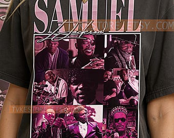 SAMUEL L. JACKSON T-Shirt, Vintage Actor Star Legend Performer Tee, 90s Retro Throwback, Samuel L. Jackson Sweater