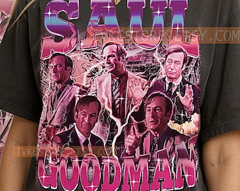SAUL GOODMAN T-Shirt, Vintage Tv Character Lawyer Funny Performer Tee, 90s Retro Throwback, Saul Goodman Sweater