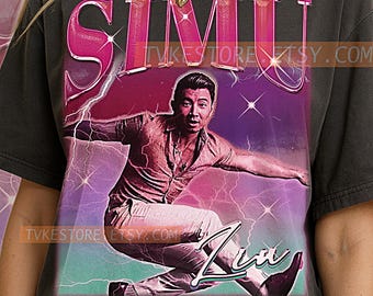 SIMU LIU T-Shirt, Vintage Actor Star Superhero Performer Tee, 90s Retro Throwback, Simu Liu Sweater