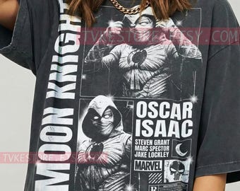 Moon Knight Comfort Colors® Tshirt, Oscar Isaac Tees, M4Rvel Superhero Sweater, Khonshu Tanktop, Dark Aesthetic Steven Grant Art