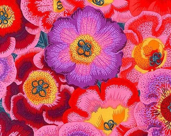 Retired GLOXINIA Flowers Kaffe Fassett Collective Cotton Quilting ...