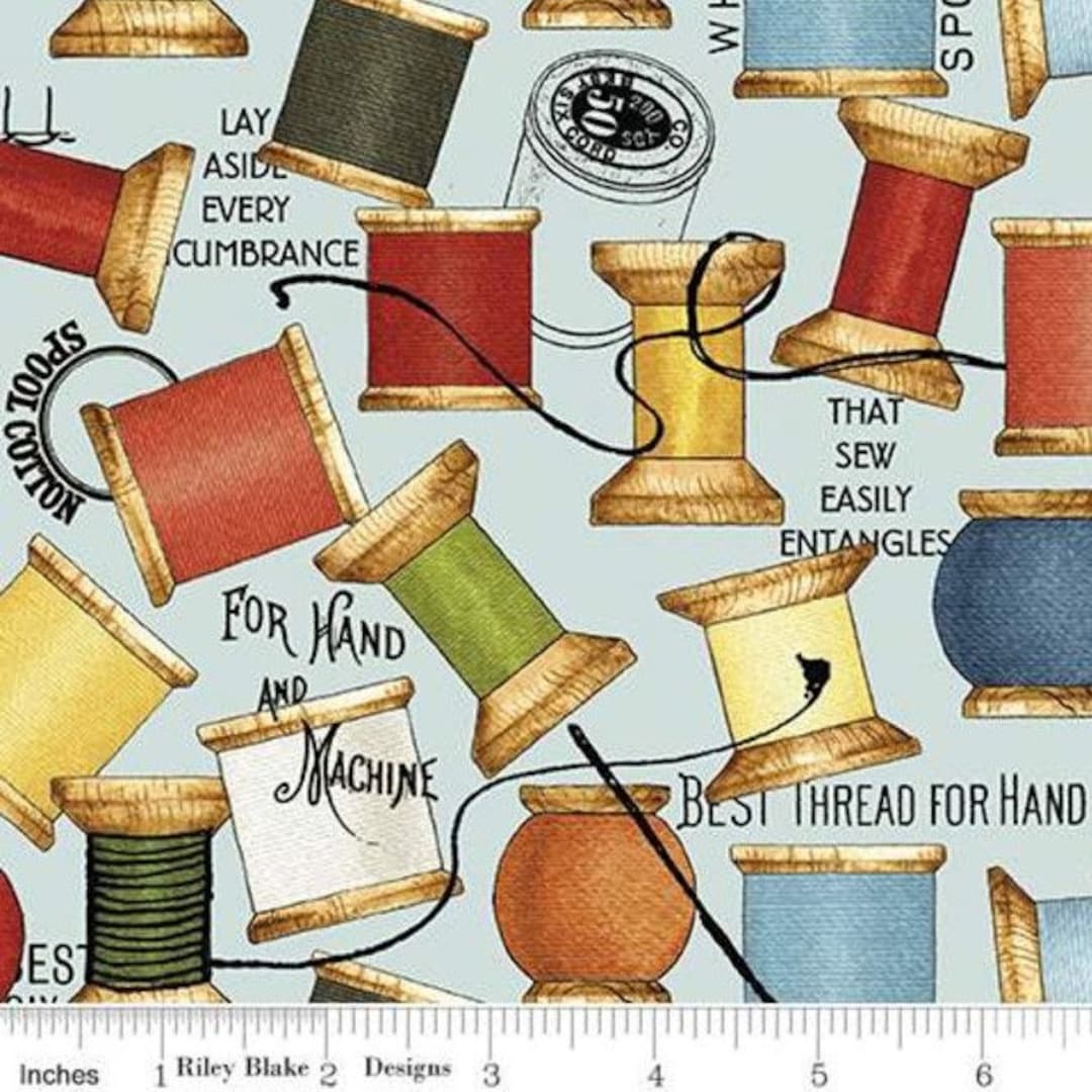 Retired THREAD SPOOL TOSS Best of She Who Sews J. Wecker Frisch Vintage