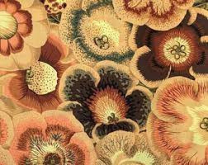 FQ or More GLOXINIA Kaffe Fassett Collective Cotton Quilting Fabric ...