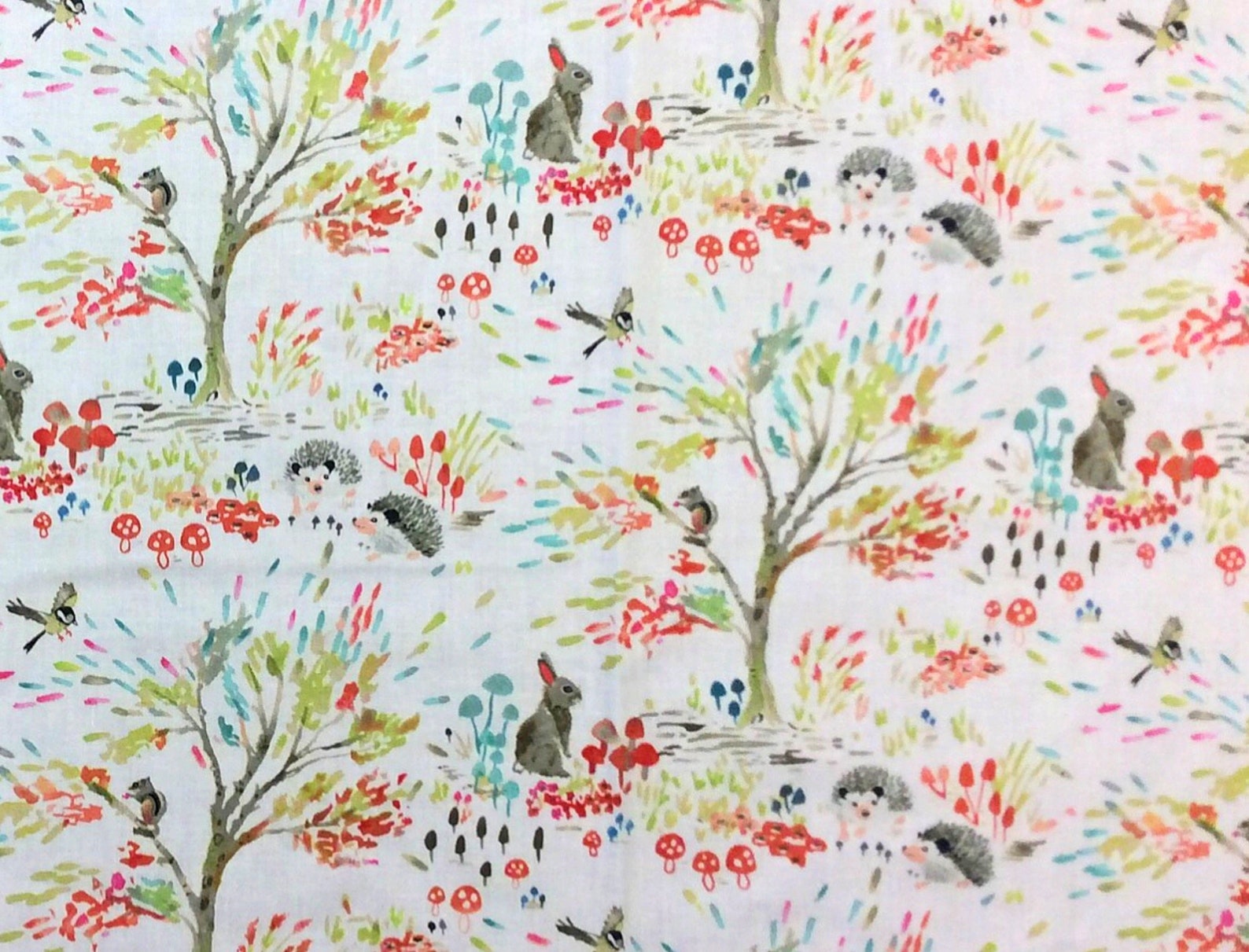 Retired ENCHANTED FOREST Fabric Betsy Olmsted Windham Cotton - Etsy