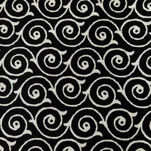 Retired  SEW SCARY SWIRL J. Wecker Frisch Queen of We&#39;en Black and White Vintage Style Halloween Out of Print oop