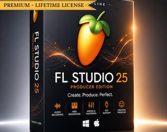 Oprogramowanie do produkcji muzycznej FL Studio 25 Producer Edition | Dostęp dożywotni – natychmiastowe pobranie