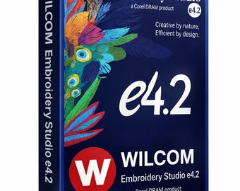 Oprogramowanie do haftu Wilcom e4 2 | Dostęp dożywotni – natychmiastowe pobranie