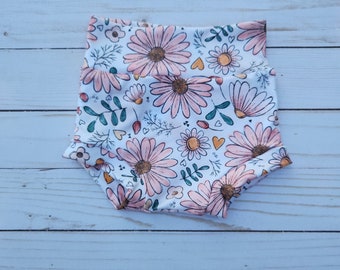 Babybummies, babybummies, babybummies met bloemenprint, shorts voor baby, shorts voor peuters, babyshorts