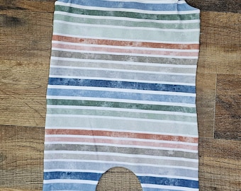 Pastel Striped Baby Overalls | Adorable One-Piece | Pastel Baby Outfit | Soft Cotton Overalls | Handmade Baby Clothes | Perfect Baby Gift