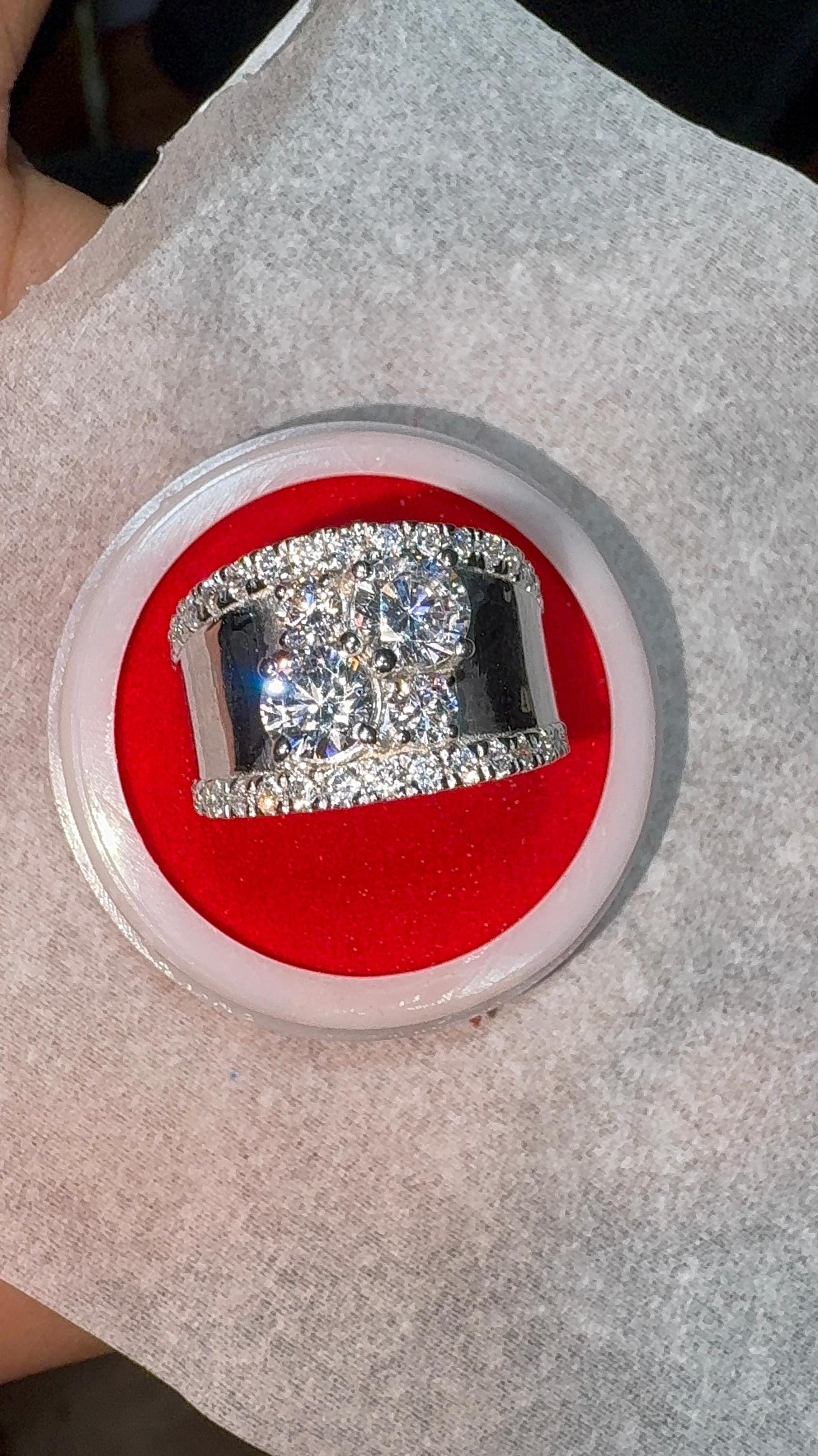 Harry winston engagement ring - Etsy 日本 2.00ct E-VS1 六角形 