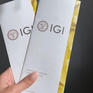 Service de certification IGI pour pierres précieuses | Module complémentaire de rapport de laboratoire officiel