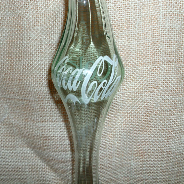 SALE...Vintage Retro Groovy Way Cool Stretched Coke Bottle,  12 oz., Flat River, Mo., Late 20TH Century