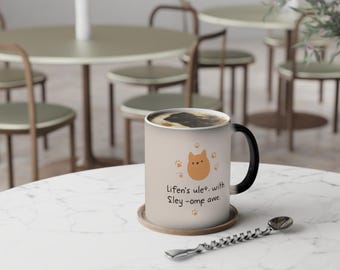 Funny Cat Mug: Life Is Paw Some, Cat Lover Gift
