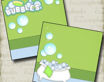 Bath Time Scrapbook Etsy