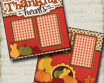 Premade Scrapbook Pages ADVENTURE STARTS HERE EZ Layout 2082