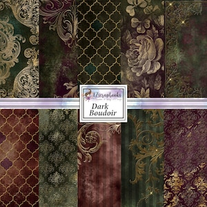 Dark Boudoir - 12X12 Paper Pack - 8374