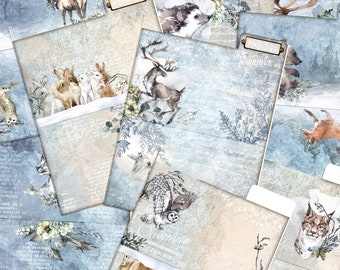 Winter Animals File Folders & Pockets - 7631