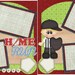 HOME RUN 2 Premade Scrapbook Pages EZ Layout 48 - Etsy
