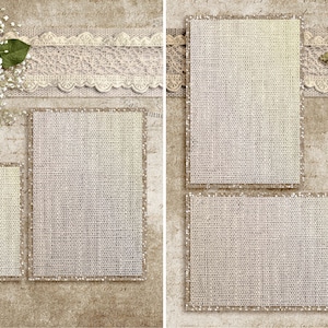 Love Letters 2 - 2 Premade Scrapbook Pages - EZ Layout 3722 - Etsy