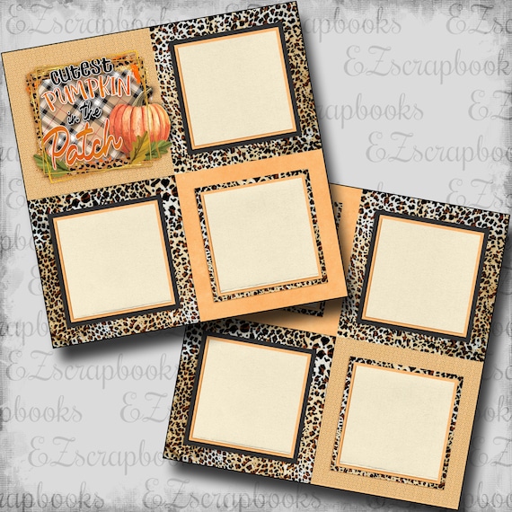 Family Time - Premade Scrapbook Pages - EZ Layout 2715