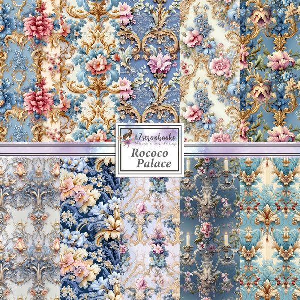 Rococo Palace - 12X12 Paper Pack - 8522