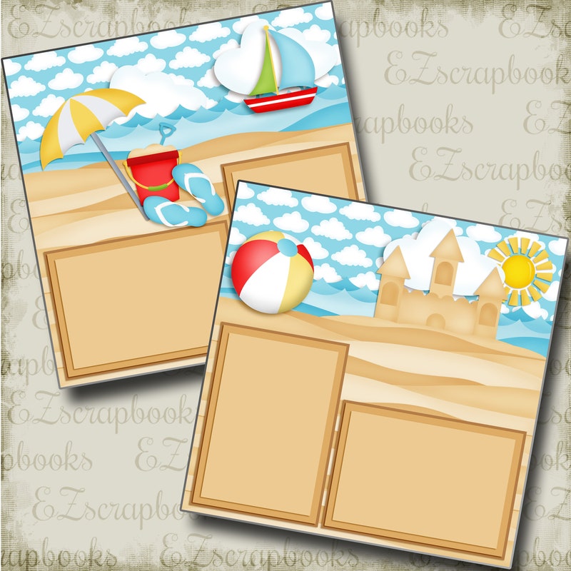 Beach Scrapbook - Etsy