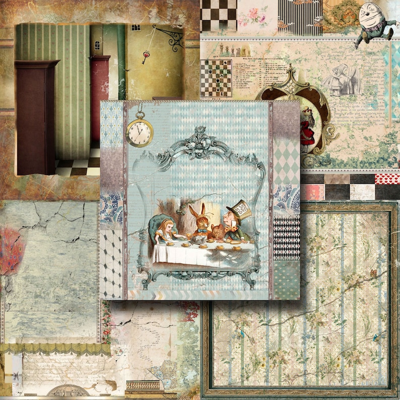 Simply Alice - 12X12 Paper Pack - 8463 - Etsy