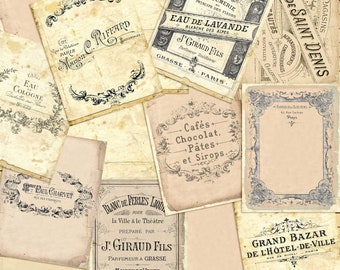 French Script Paper Pack - 7447