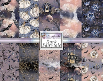 Dark Fairytale - 12X12 Scrapbook Paper Pack - 8514