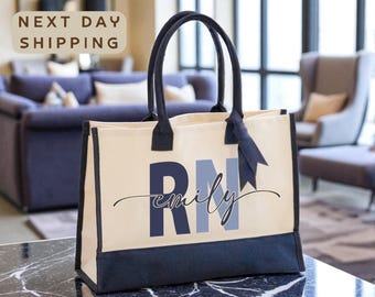 Personalized RN Nurse Tote Bag with Custom Name, Registered Nurse Gift, Nursing Student Graduation Gift, Healthcare Worker Bag