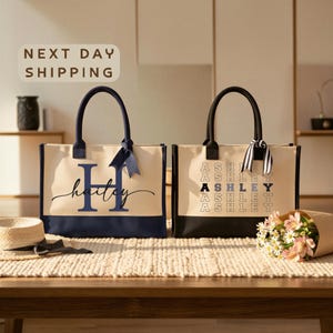 Bolso de lona personalizado, regalo para despedida de soltera, regalo para damas de honor, regalo para madrina, regalo para madre, regalo para hermandad, regalo de boda